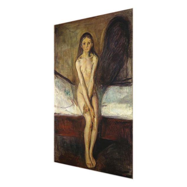 Quadros famosos Edvard Munch - Puberty