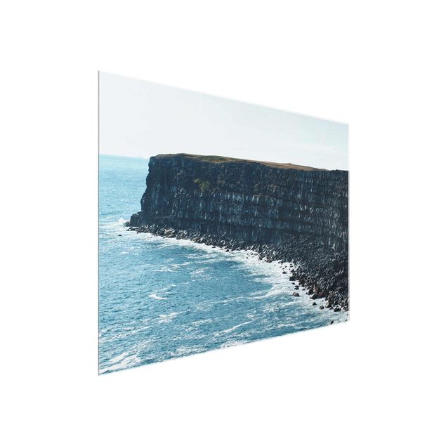quadros sobre o mar Rocky Islandic Cliffs
