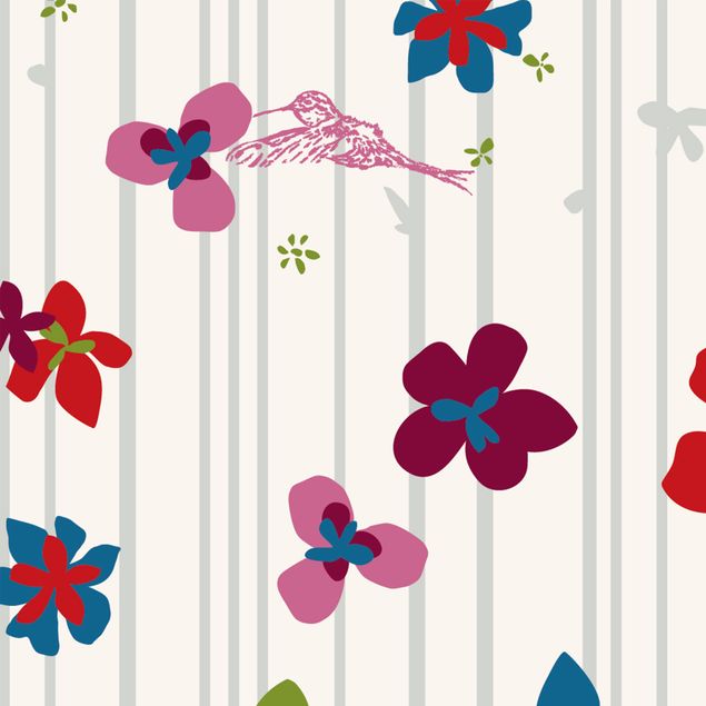Caixas de correio Floral Pattern
