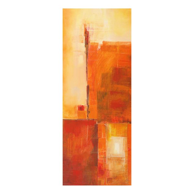 Quadros em marrom Petra Schüßler - Abstract Orange Brown