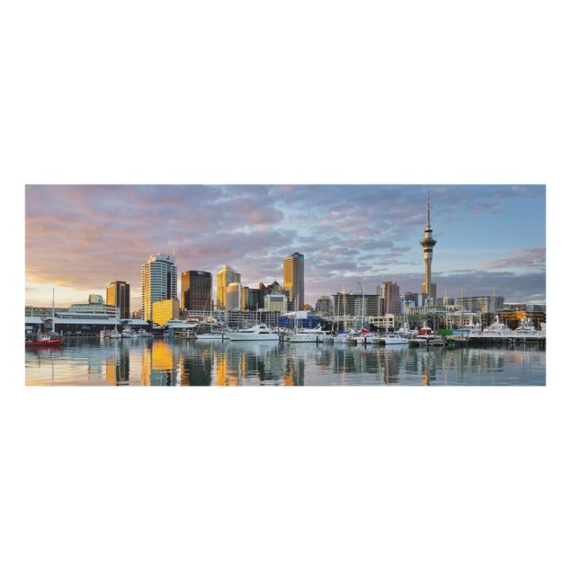 Quadros modernos Auckland Skyline Sunset