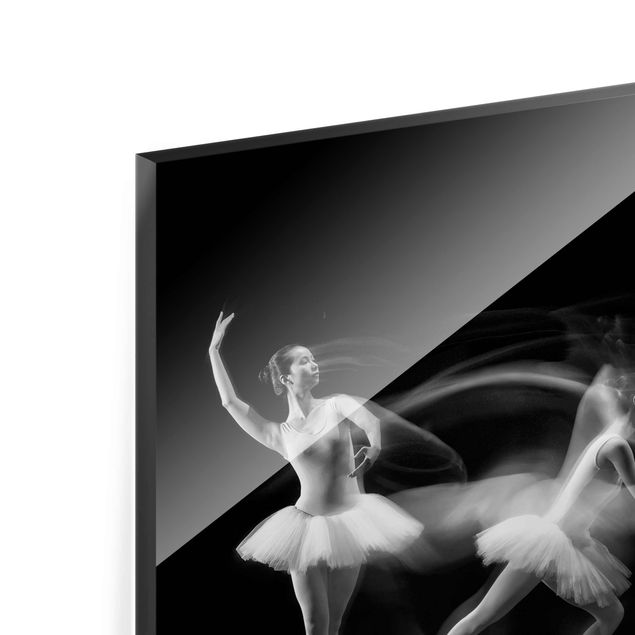 quadro de vidro Ballerina Art Wave