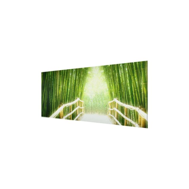 quadro com paisagens Bamboo Way