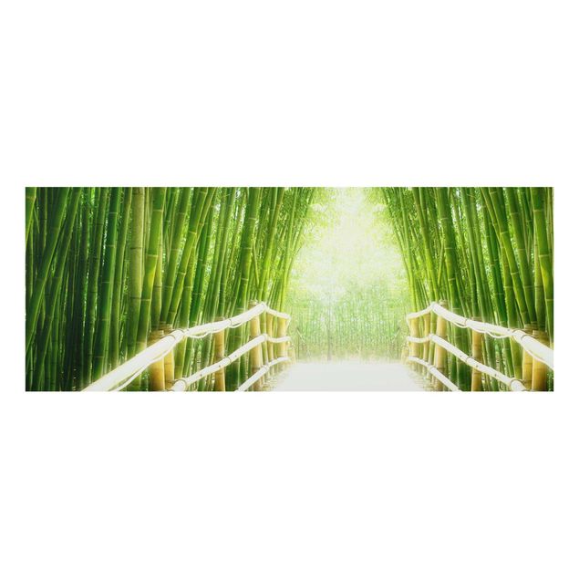 quadros 3d efeito tridimensional Bamboo Way