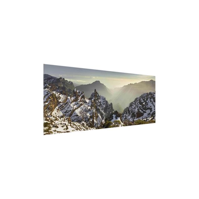 quadro com paisagens Mountains In La Palma