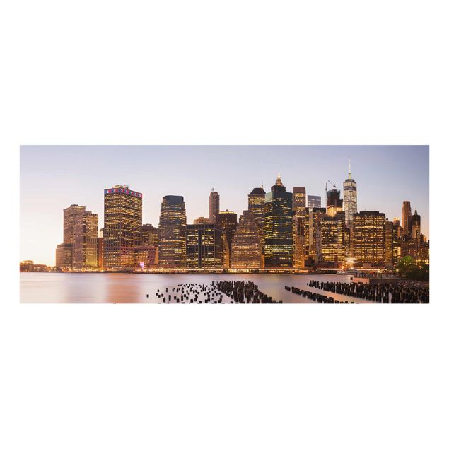 Quadros cidades View Of Manhattan Skyline