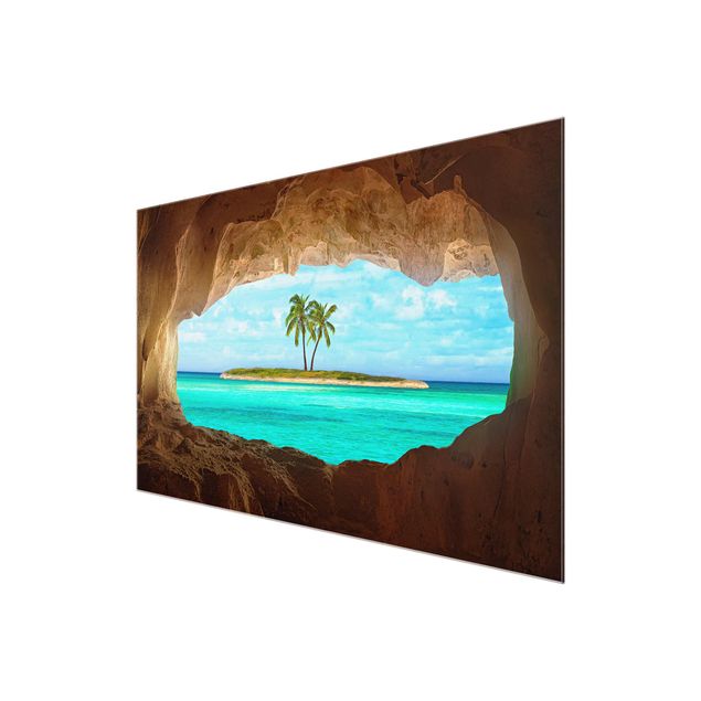 quadros 3d efeito tridimensional View of Paradise