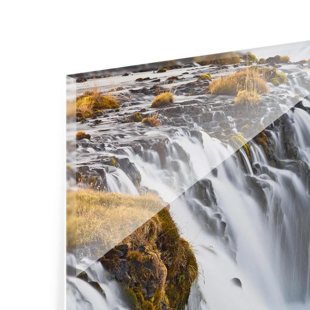 quadros para parede Brúarfoss Waterfall In Iceland