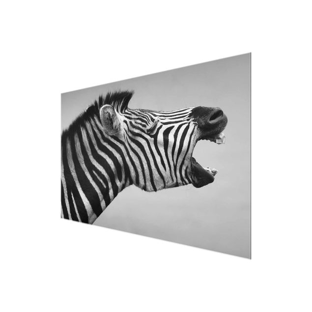 Quadros preto e branco Roaring Zebra ll