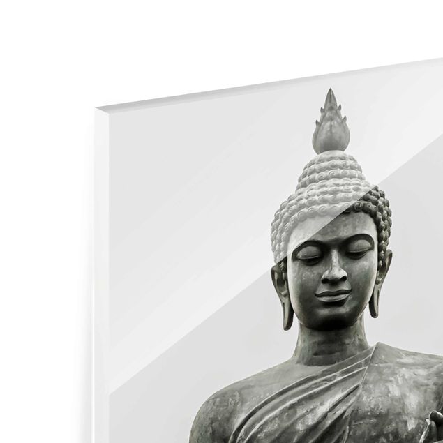 Quadros em vidro Buddha Statue
