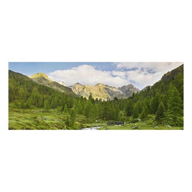 Quadros paisagens Debanttal Hohe Tauern National Park
