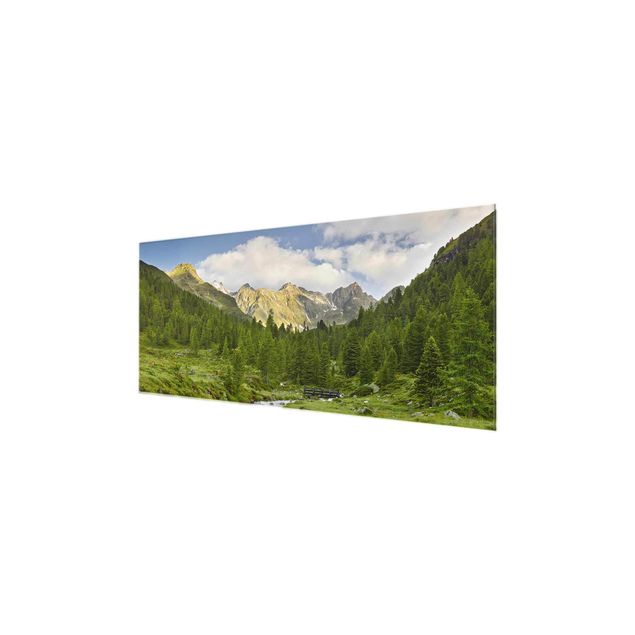 Quadros em vidro paisagens Debanttal Hohe Tauern National Park