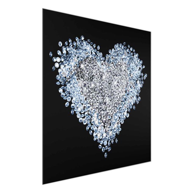 Quadros decorativos Diamond Heart