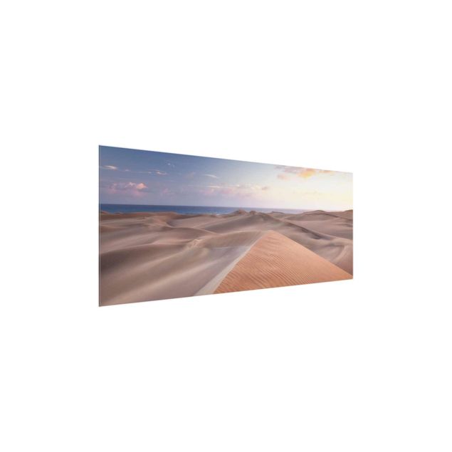 Quadros em vidro praia View Of Dunes