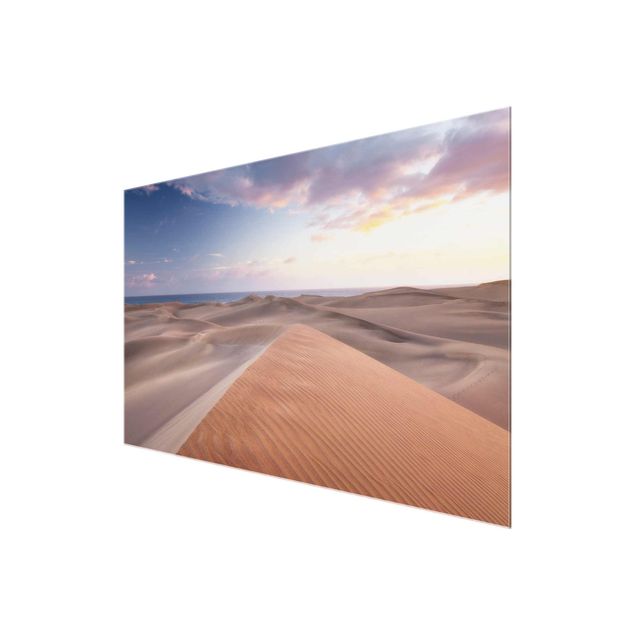 Quadros em vidro praia View Of Dunes