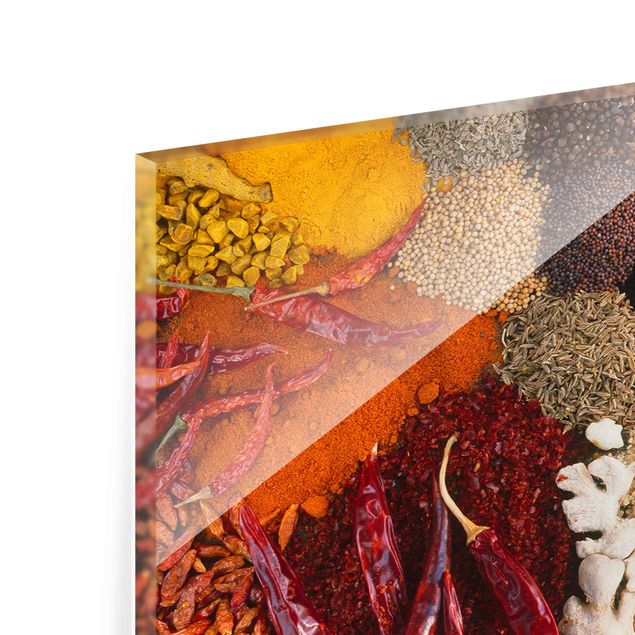quadro de vidro Exotic Spices