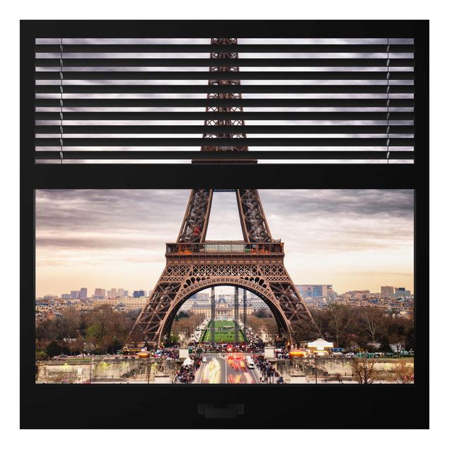 Quadros cidades Window Blinds View - Eiffel Tower Paris