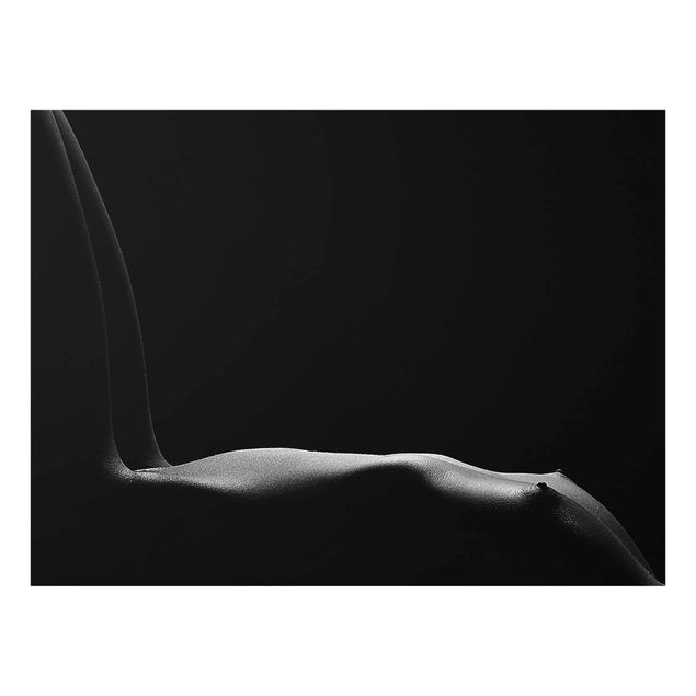 quadros preto e branco para decoração Nude in the Dark