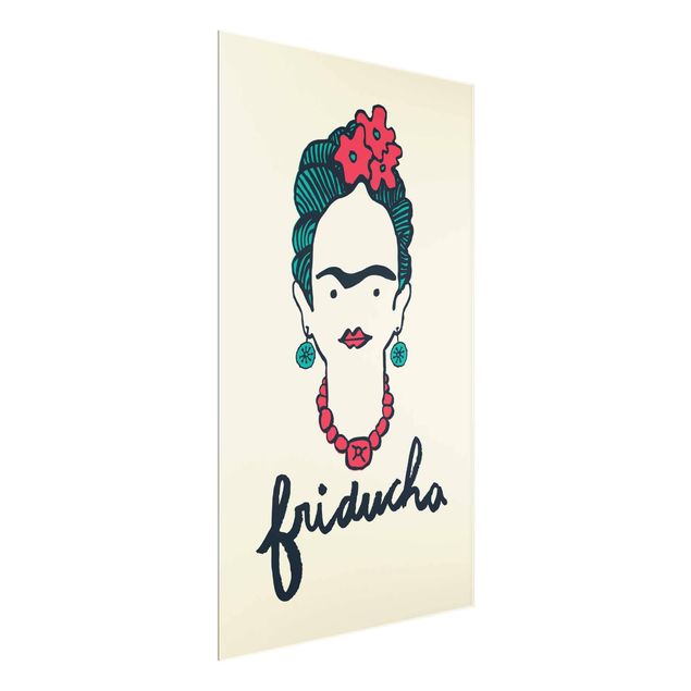 Quadros retratos Frida Kahlo - Friducha