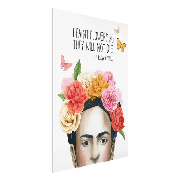 quadros de flores Frida's Thoughts - Flowers