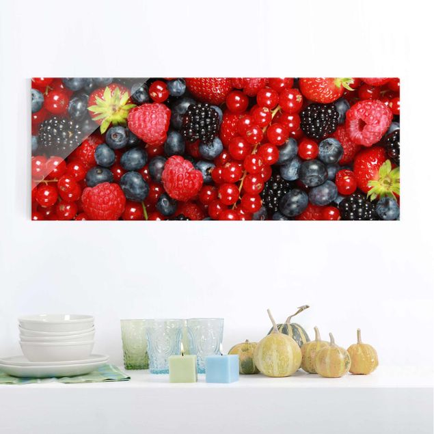 Quadros frutas Fruity Berries