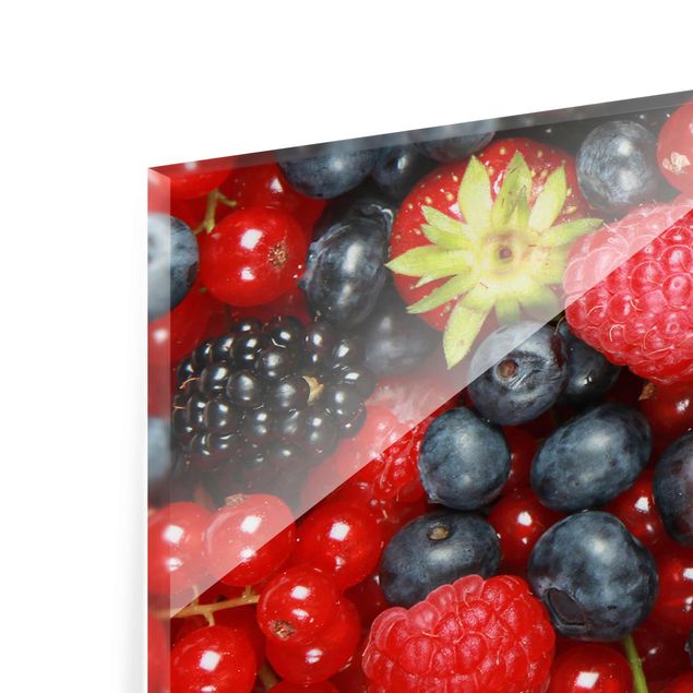 quadro de vidro Fruity Berries