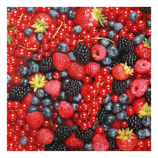 Quadros vermelhos Fruity Berries