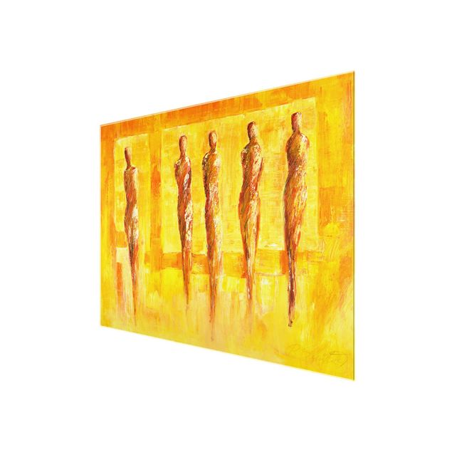Quadros de Petra Schüssler Petra Schüßler - Five Figures In Yellow