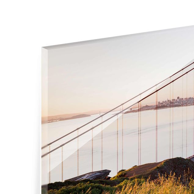 Quadros em vidro Golden Gate Bridge In San Francisco