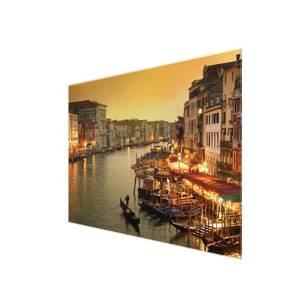 quadro em vidro Grand Canal Of Venice