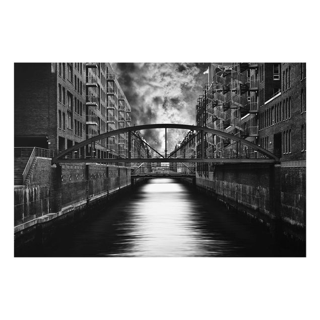 quadros preto e branco para decoração The Other Part Of Hamburg