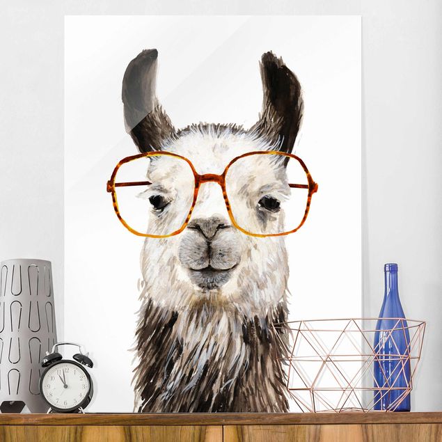 decoraçao cozinha Hip Lama With Glasses IV