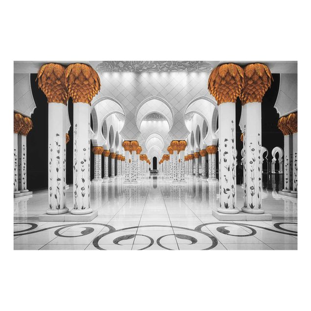 quadros preto e branco para decoração In The Mosque