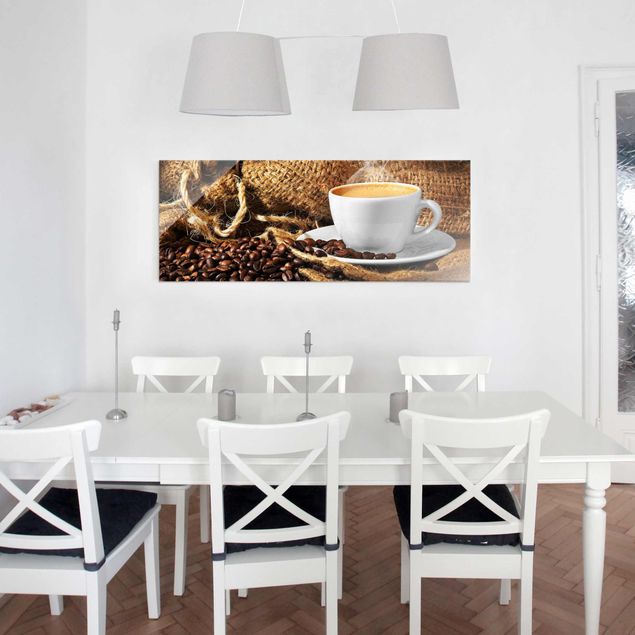 quadros modernos para quarto de casal Morning Coffee