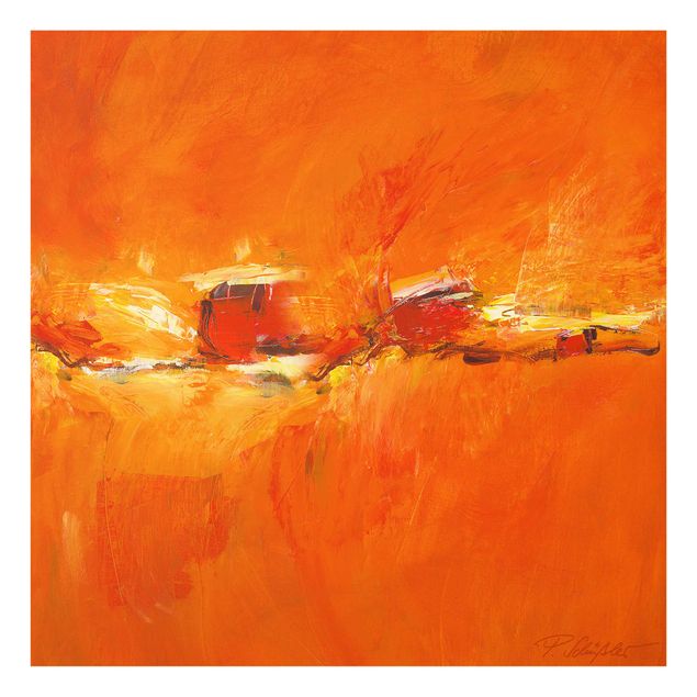 Quadros de Petra Schüssler Petra Schüßler - Composition In Orange