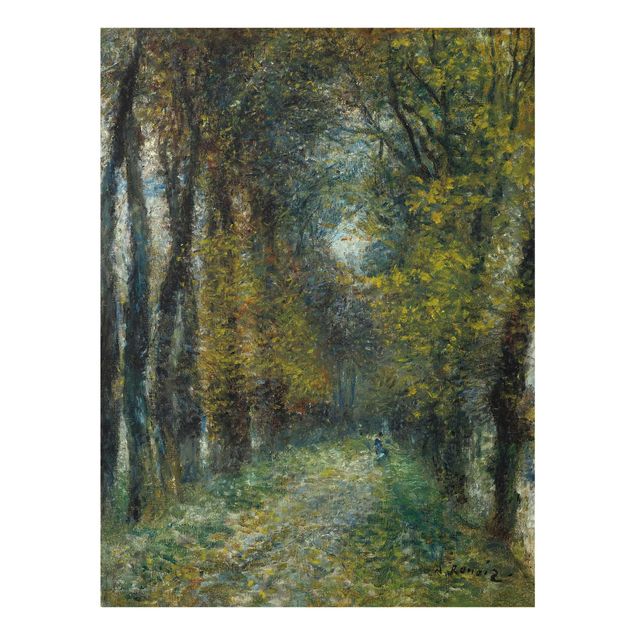 quadros de paisagens Auguste Renoir - The Allée