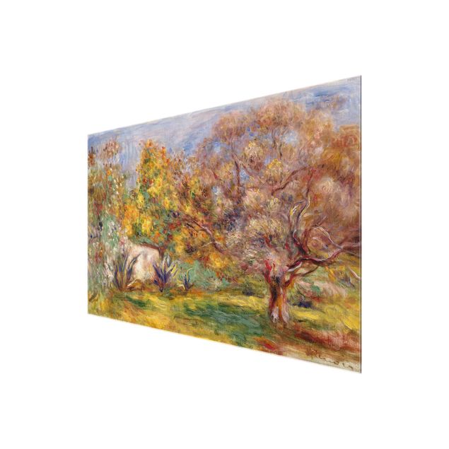 Quadros em vidro paisagens Auguste Renoir - Olive Garden