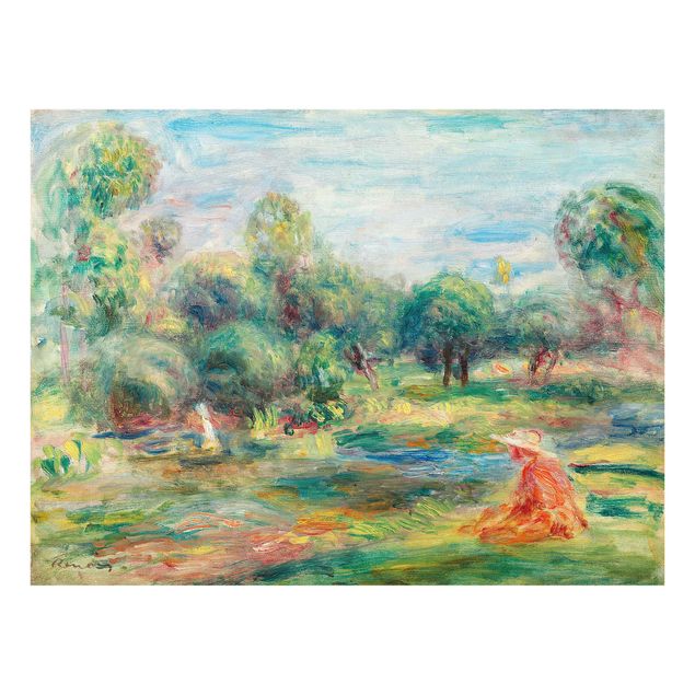 Quadros paisagens Auguste Renoir - Landscape At Cagnes