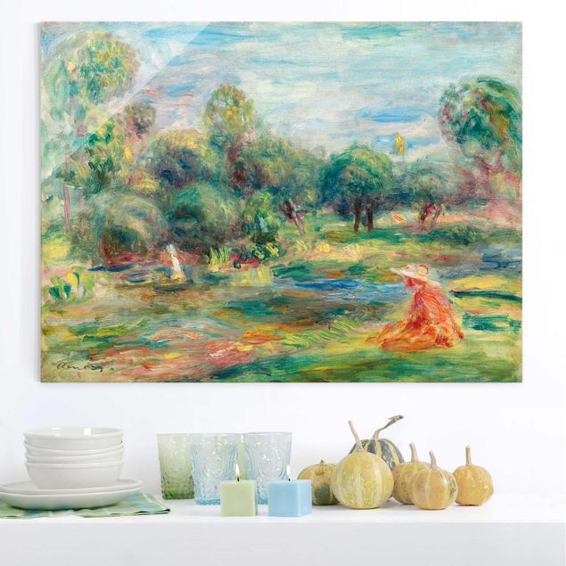 decoraçoes cozinha Auguste Renoir - Landscape At Cagnes