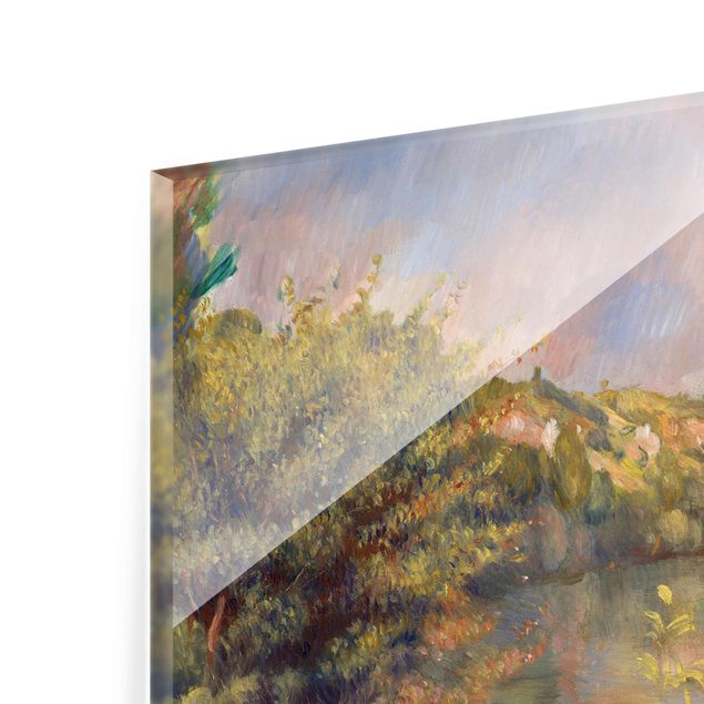 Quadros famosos Auguste Renoir - Lakeside Landscape