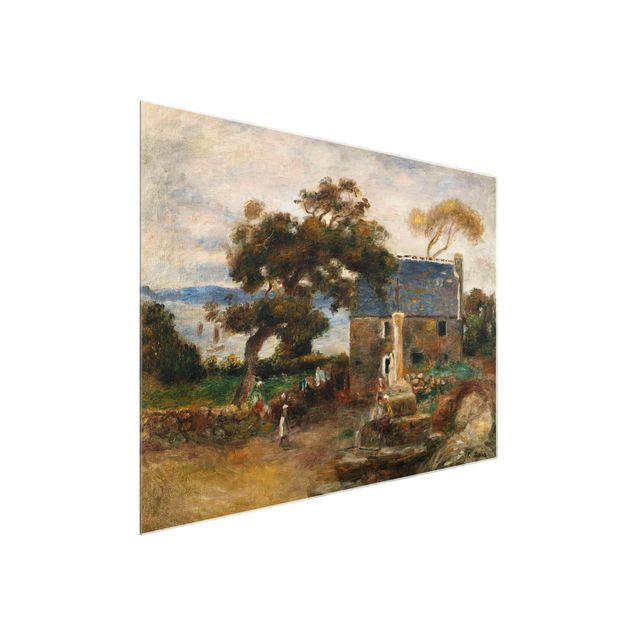 Quadros famosos Auguste Renoir - Treboul Near Douardenez, Brittany