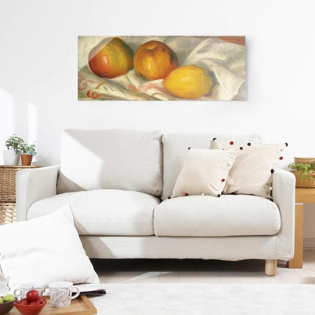 Quadros por movimento artístico Auguste Renoir - Two Apples And A Lemon