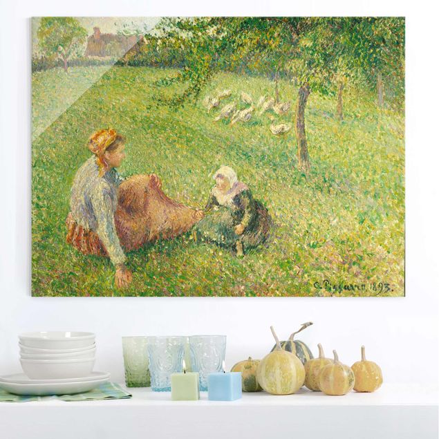 decoraçao cozinha Camille Pissarro - The Geese Pasture