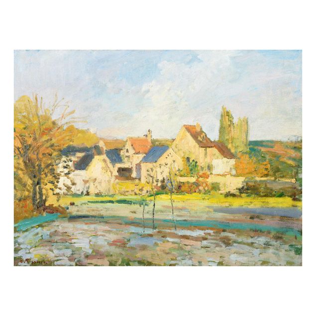 Quadros movimento artístico Pós-impressionismo Camille Pissarro - Landscape Near Pontoise