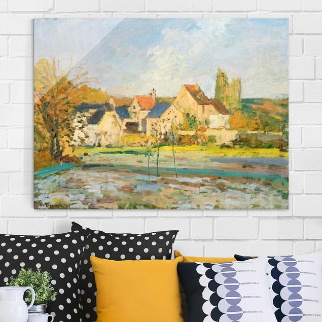 decoraçoes cozinha Camille Pissarro - Landscape At Osny Near Watering
