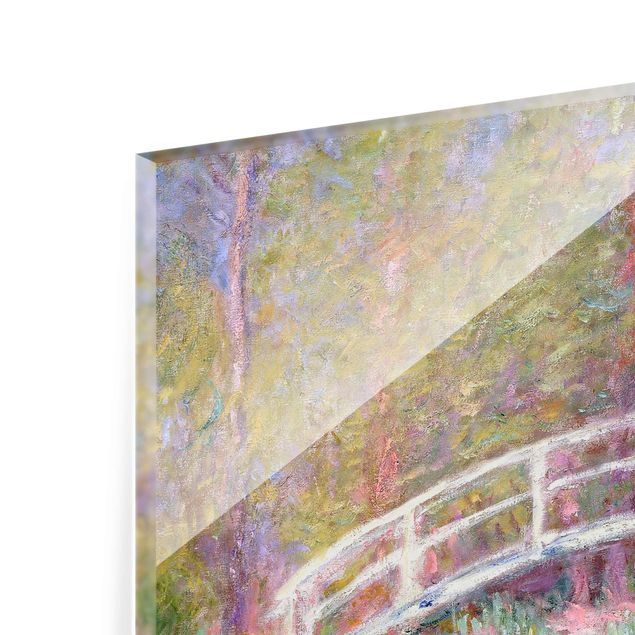 quadro com flores Claude Monet - Bridge Monet's Garden