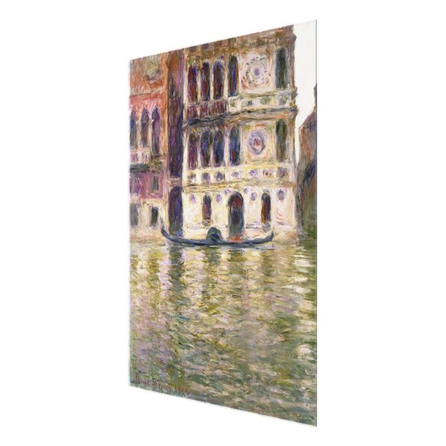 Quadros em vidro frases Claude Monet - The Palazzo Dario