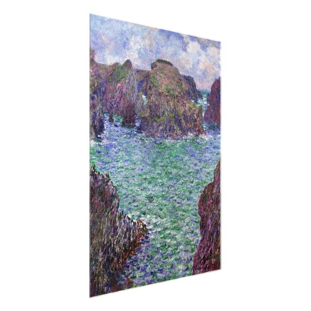 quadros de paisagens Claude Monet - Port-Goulphar, Belle-Île