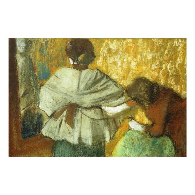 Quadros retratos Edgar Degas - milliner