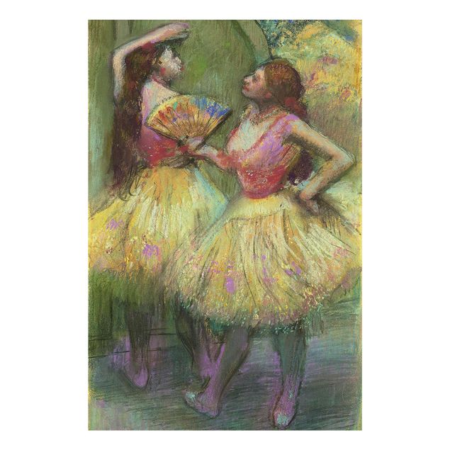 Quadros famosos Edgar Degas - Two Dancers Before Going On Stage